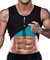 DoLoveY Men Sweat Sauna Vest Waist Trainer Body Shaper Hot Neoprene Sport Fitness Gym Workout Tank Top, Black, XX-Large