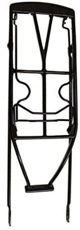 Durca 800715 Porte-Bagage Arrière pour Vélo, Ultra Léger et Pratique, Facile à Installer 25 kg Maxi Mixte Adulte, Noir, TU