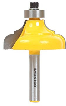 Yonico 13186q 1/2-Inch Classical Ogee Edge Forming Router Bit 1/4-Inch Shank
