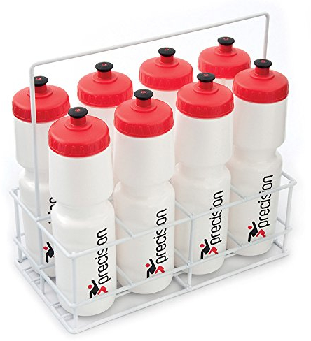 Precision Football Training Equipment Plastic Bottle Carrier & Bottle Set rrp£35
