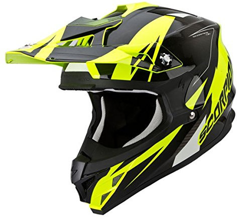 Scorpion Helm, Mehrfarbig (Krush Gelb), M