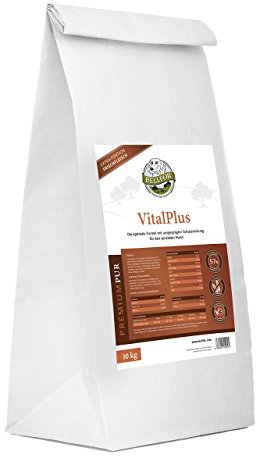 Bellfor PUR VitalPlus Trockenfutter für Hunde, glutenfrei mit hohem Lammanteil, 10 kg - reich an Omega-3 & natürlichen Antioxidantien. Getreidefreies Trockenfutter für Hunde.