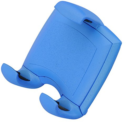 hr-imotion Universal Lüftungshalterung Quicky Air Pro für Smartphones / Handys zwischen 58 & 84mm [5 Jahre Garantie I Made in Germany I 360 Grad drehbar I vibrationsfrei I Einhandbedienung] blau
