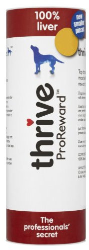 thrive 1 x 60g ProReward Dog Treats 100% Liver, Transparent