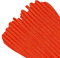 Paracord Planet - Cuerda de paracaídas Tipo III 550 auténtica, tamaños, Resistencia a la tracción de 550 Libras (Naranja, 25 pies)