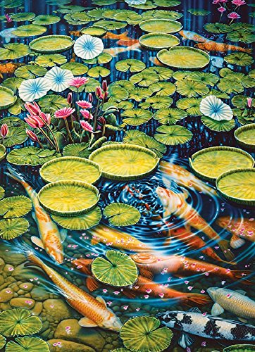Cobble Hill 51782 Puzzlespiel – Koi Pond