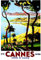 Bumblebeaver Vintage TRAVEL Cannes France New FINE Art Print Poster Jahrgang Reise Frankreich Kunstdruck