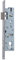 ToniTec Serrure à cadre tubulaire serrure à larder 8/92 24 mm têtière inox 25 30 35 40 45 mm