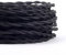 Cable de luz flexible de 10 metros con 3 núcleos de color marrón negro trenzado para lámpara (MLCA007METERS10)