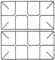 SPARES2GO Flat Gas Hob Pan Support Stand for Neff Oven Cookers (Pack of 2, 455mm x 220mm, Small)