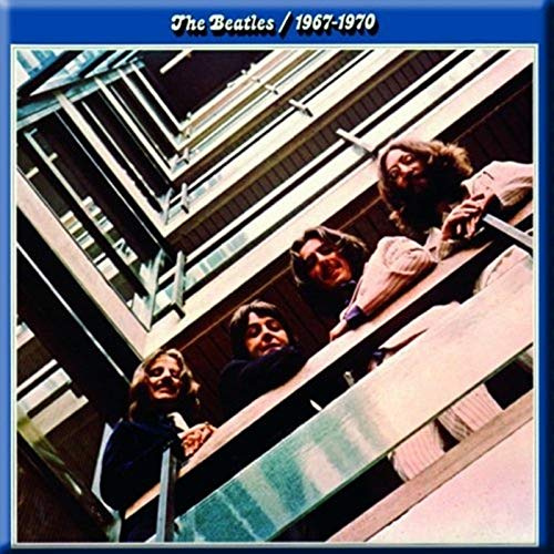 Beatles 67-70 (sq) fridge magnet