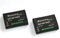 Maxsimafoto - Lot de 2 batteries lithium-ion compatibles ENEL23, EN-EL23 pour Nikon P900 P610 P600