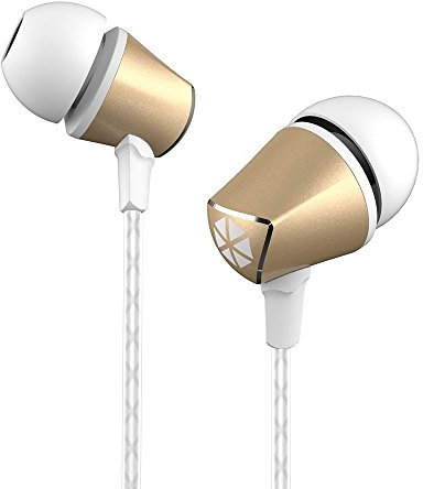 Cocoon 100 Noise-Isolating Tangle Free In-Ear Headphone for Smartphone - Gold