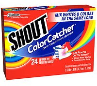 SHOUT Shout Color Catcher Dye-Trapping In-Wash Cloths, 2pc (24 ea)