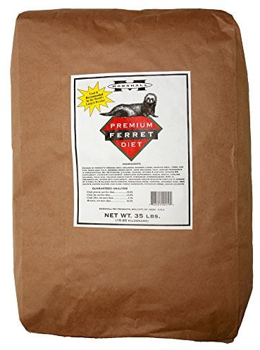 Marshall Premium Ferret Diet, 35-Pound Bag