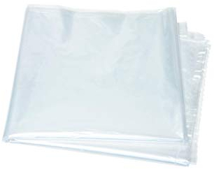 Große Müllsäcke DEISS PREMIUM 500L, transparent, 70 Stück