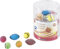 Brunnen 1027335 Radiergummi / Radierer Ball Fun Collection, Durchmesser ca. 2,5 cm, 3 Designs in 6 Farben)
