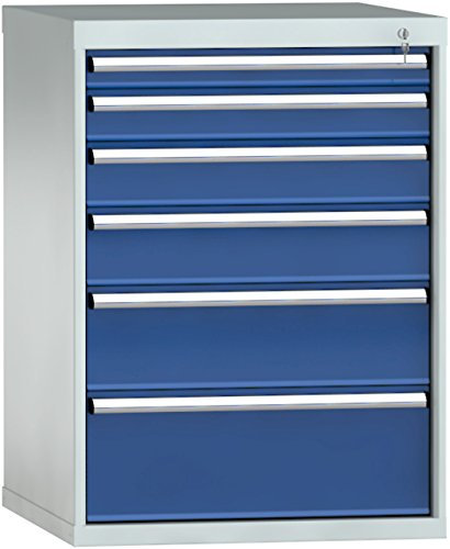 Werkstattschrank Schubladenschrank Stahlschrank 1000 X 725 X 750 HxTxB 6 Auszüge