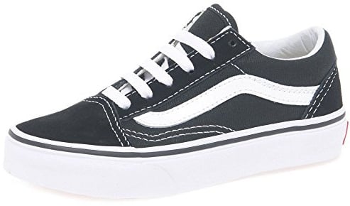 Vans Preschool Old Skool Kids VN000W9T6BT Black/White - Size 13.5C