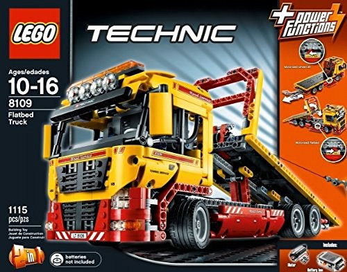 LEGO Technic - 8109 - Jeu de Construction - Le Camion Remorque