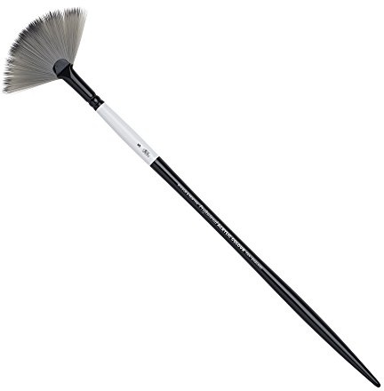 Winsor & Newton Artists' Acrylic Brush, Size 5, Fan