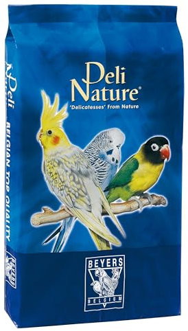 Deli Nature GROßSITTICH Vogel-Futter mit Sonnenblumenkernen 20 kg Züchter