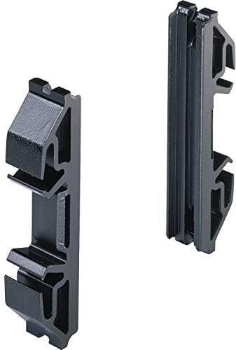 HETTICH Systema Top 2000 Orgaclip, Kunststoff schwarz