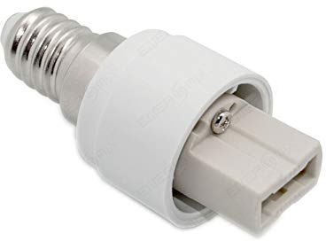 Energmix E14 auf G9 Adapter // Konverter //Fassung // Lampensockel