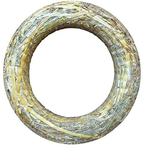 Strohkranz Natur 40cm/8cm