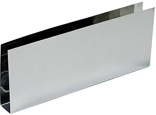 Plinthe bas de porte nox brillant En U 830 x 150 mm Duval