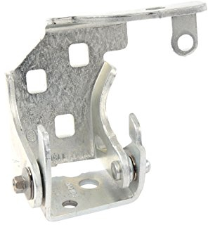 ACDelco Original GM 25854415 Fahrerseite obere Türscharnier, Klassisch, Legierter Stahl, Lackiert, Silber