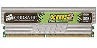 Corsair XMS2 Pro Xtreme Performance TwinX Matched Mémoire 2 Go : 2 x 1 Go DIMM 240 broches DDR2 800 MHz / PC2-6400 CL5 1.9 V mémoire sans tampon NON ECC