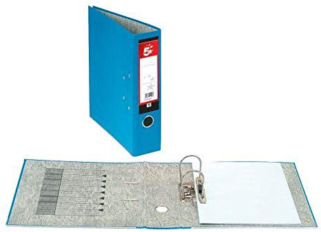 5 Star Lever Arch File 70mm Spine A4 Blue [Pack of 10] -FST