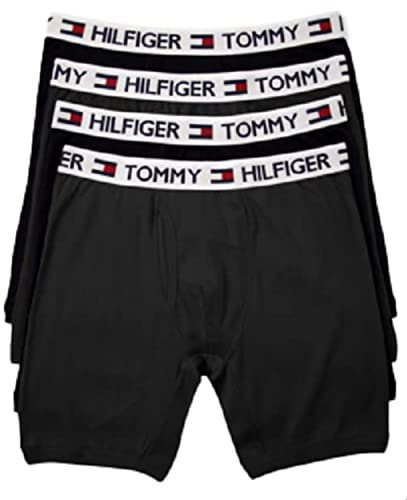 Tommy Hilfiger Men's Cotton Classics 4-Pack Boxer Brief - Amazon Exclusive