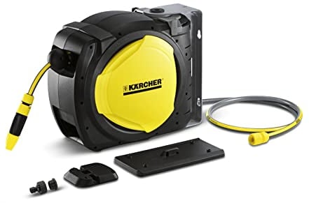 Kärcher Premium Schlauchbox CR 7.220 Automatic, ohne Sonderzubehör, Gelb, Schwarz