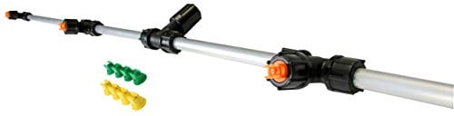 SOLO 120 cm Aluminium Spritzbalken mit 4 Düsen, Weiss