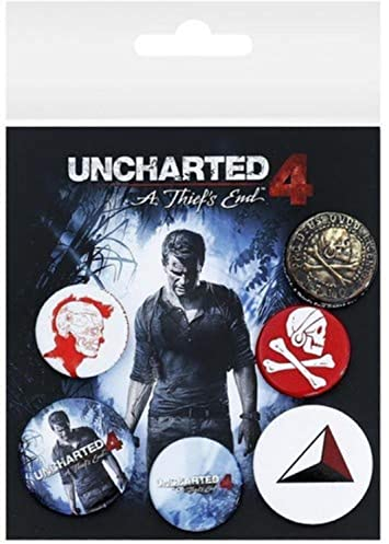 GB eye, Uncharted 4 Mix Anstecknadel-Set