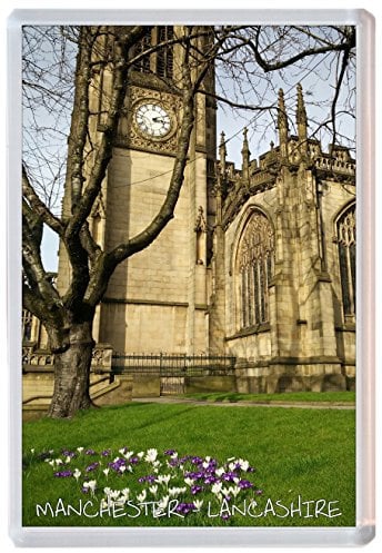 Manchester - Lancashire - Jumbo Fridge Magnet