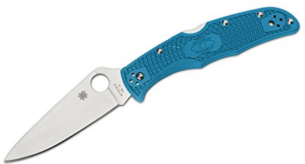Spyderco,C10FPBL,Unisex – AA8Erwachsene TaschenmesserEndura Flat GroundBlau, 21,5 cm