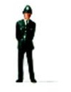 Preiser 1/87 th – pr29070 – Modelleisenbahnen – Polizist Britische