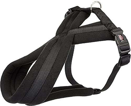 Karlie Art Sportiv Plus Geschirr Cross 25 mm 52-60 cm, schwarz/schwarz