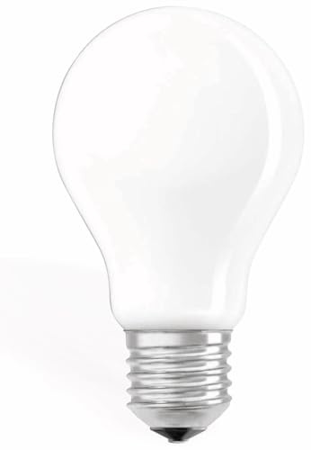 OSRAM LED Retrofit Classic A Dimmable/LED lamp, Classic Bulb Shape: E27, Dimmable, 7 W, 220…240 V, 60 W Replacement, Frosted, Warm White, 2700 K, 1pack