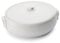 Portmeirion Home & Gifts Small Oval Casserole, Porcelain, White, 21 x 26.4 x 12.3 cm