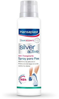 Hansaplast Silver Active Anti-Transpirant-Spray, 150 ml