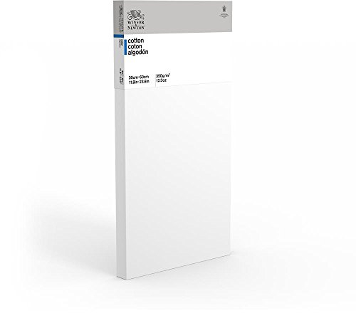 Winsor & Newton 6201134 - Keilrahmen Classic 3-fach grundiert 350 g/m², Leistendicke 35 mm, Baumwolle - Deep Edge - 30 x 60 cm