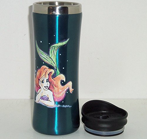 Disney Ariel Little Mermaid Travel Coffee Cup Mug Stainless Steel Theme Parks by Disney