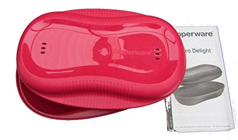 TUPPERWARE Mikrowelle Omelett-Meister Rot Omlettwunder Eier Mikro mit Rezept