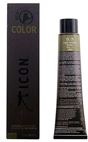 Icon Ecotech Natural Color 5.3 Light Golden Brown Tinte - 60 ml