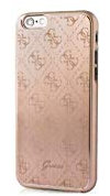 Guess GUHCP6MEPI 4G Collection Metallic Hard Case für Apple iPhone 6/6S 11,9 cm (4,7 Zoll) rosa