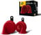HELLA Fanfare - STYLE HORN TE24 SET - 12V - 110dB(A) - Frequenzbereich von: 400Hz - Frequenzbereich bis: 500Hz - Tiefton/Hochton - elektrisch - Gehäusefarbe: rot/schwarz - 3FH 007 424-811